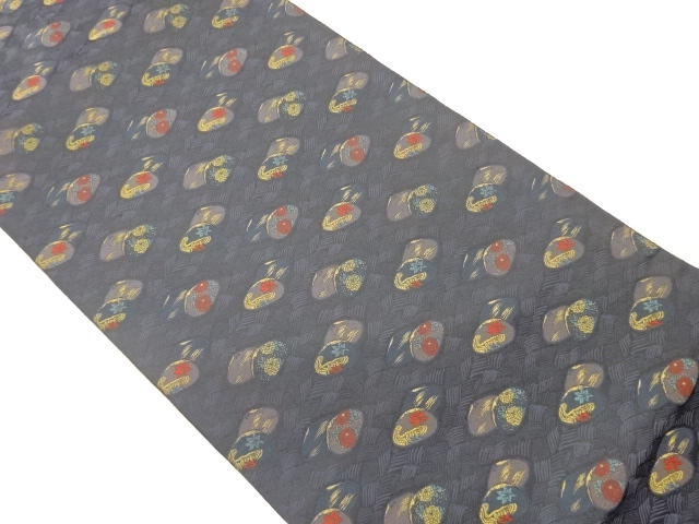 JAPANESE FUKURO OBI / WOVEN CLAMS